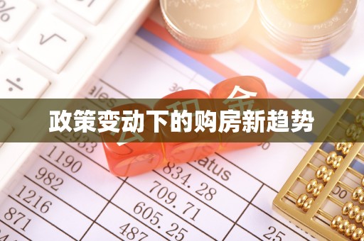 白云政策变动下的购房新趋势