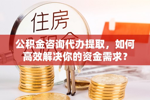 白云公积金咨询代办提取，如何高效解决你的资金需求？